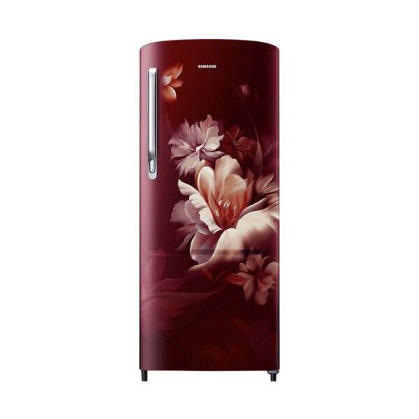 Samsung 183 L Direct Cool Single Door 5 Star Refrigerator, RR20D2725RZ/NL ( Mignight Blossom Red )