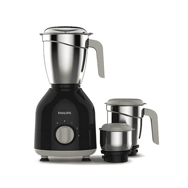 PHILIPS HL7757/00 MIXER GRINDER PRO 750W Mixer Grinder (3 Jars, Silver, Black)